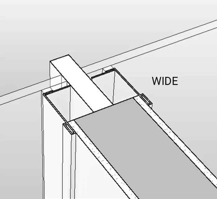 Diagram of Mullitover WIDE profile design