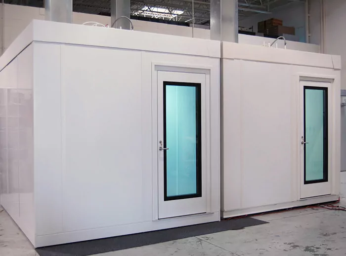 QuietMod modular soundproof music practice rooms