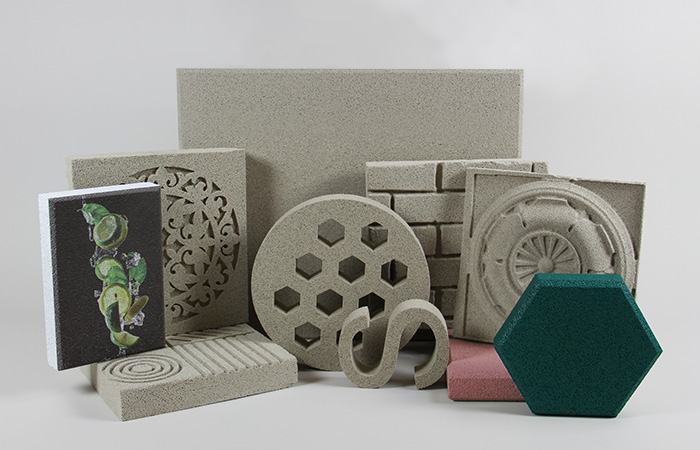 Pora sustainable acoustical finish crafted entirely from recycled glass